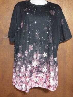 Women's flowery top, Size 5X